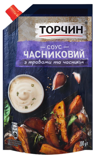 detail Česneková omáčka 200g Torčin