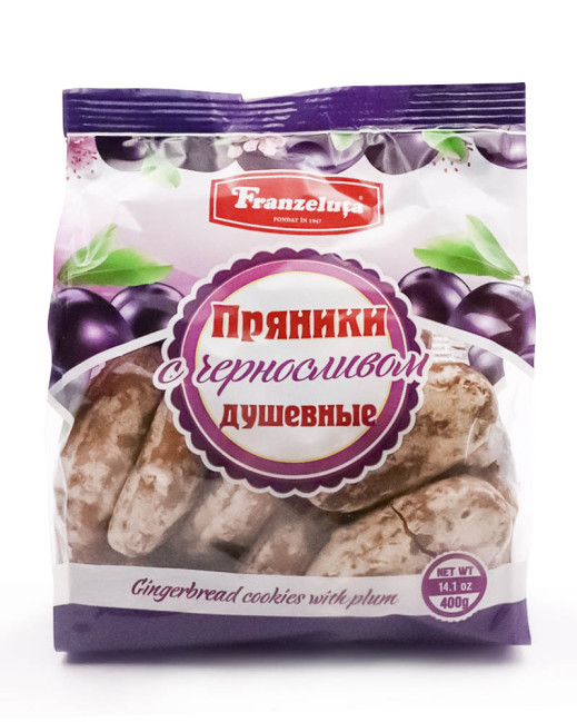 detail Perníky se švestkami Franzeluta 400g