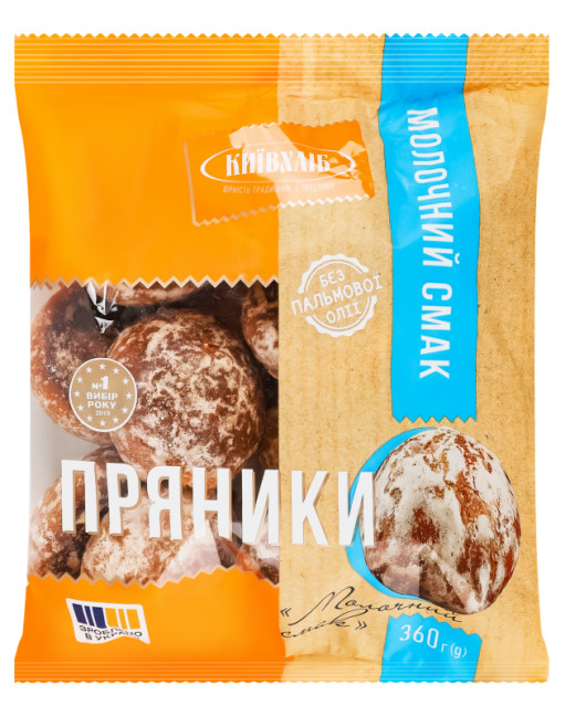 detail Perníky s mléčnou příchutí 360g Kyivchlib