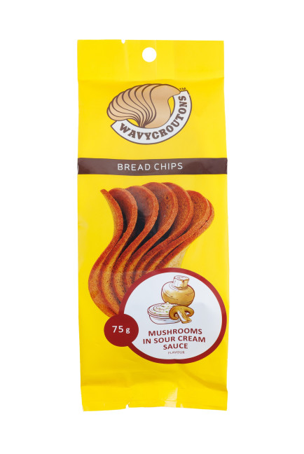 detail Topinky s příchutí houby a smetana 75g Chvylyasti