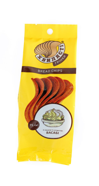 detail Topinky s příchutí Wasabi 75g Chvylyasti