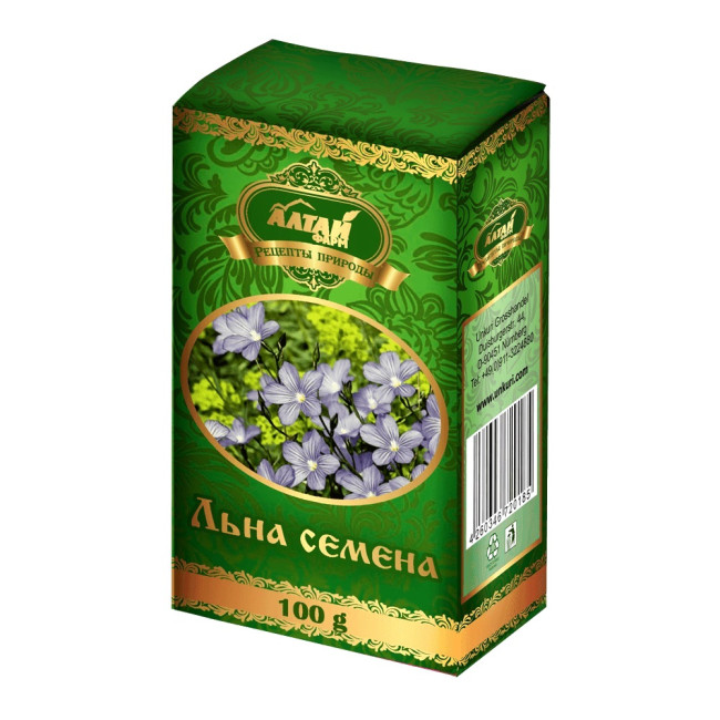 detail Lněná semínka 100g Altaj