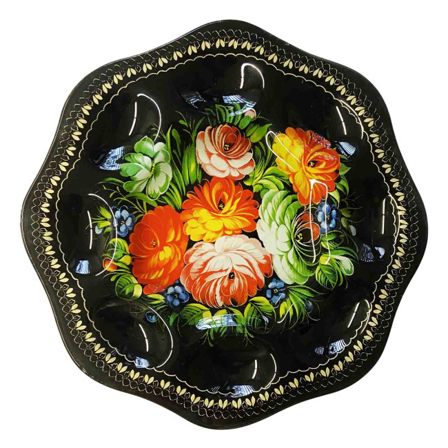 detail Skleněný stojan na vejce různé druhy 8ks