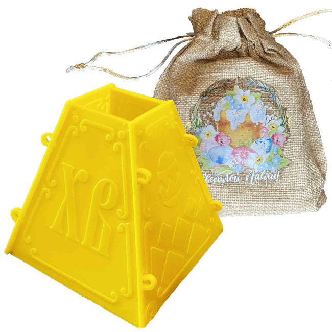 detail Forma na tvarohový paschu v sáčku 11,5×12×12 cm