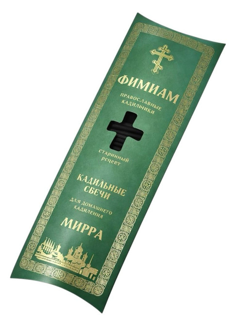 detail Sada kadidlových svíček „Mirra“, 21×4cm Fimiam