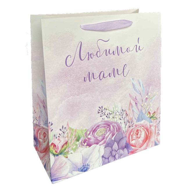 detail Dárková taška Ljubimoj mame 27x23cm