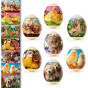 náhled Nálepky na vejce 7ks Různé druhy