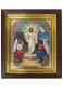 náhled Ikona dřevěná velká 20x24cm Voskresenie